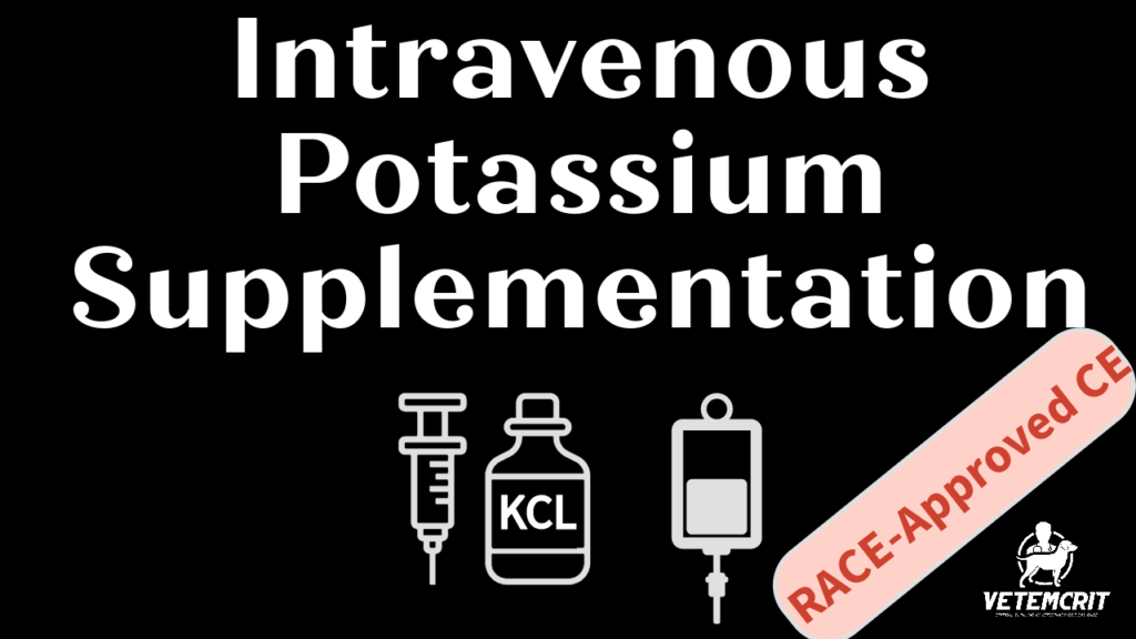 Intravenous Phosphate Supplementation in Dogs